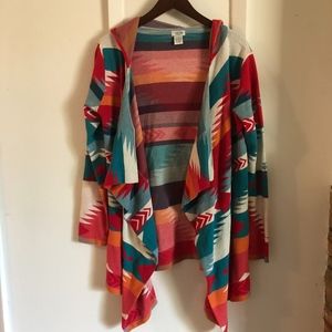 Tasha Polizzi Aztec/Southwestern Cardigan